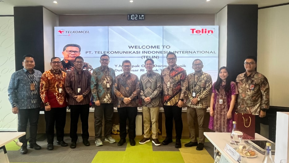 Indonesian Ambassador for Timor-Leste Visits Telin Office, Boosting Indonesia-Timor-Leste Cooperation
